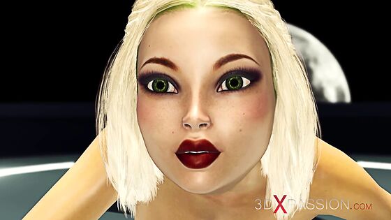 space girls 3d space monster sex www porno3dtube com