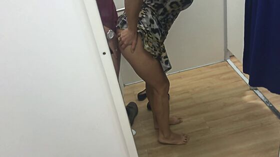 changing room bathroom quickie
