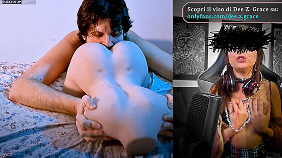 sex toy testing big natural tits italian