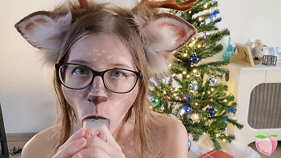 tail christmas blowjob slutload