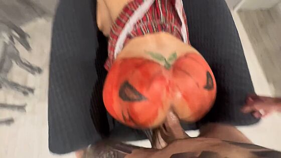 hardcore f into sisters step halloween slutty my tricked