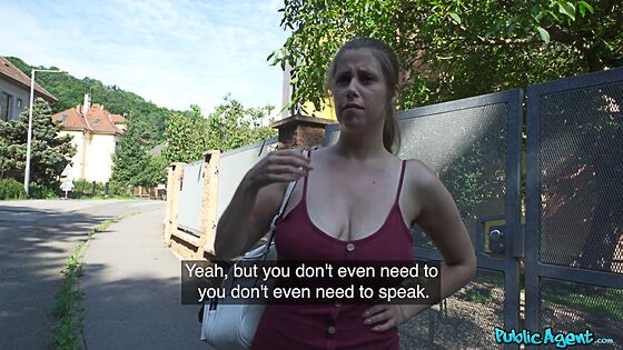 blowjob female agent porno