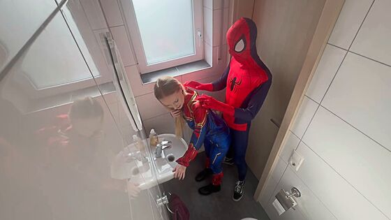 toilette german creampie quickie
