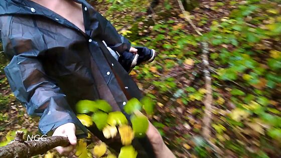 outdoor girl dildo anal public street