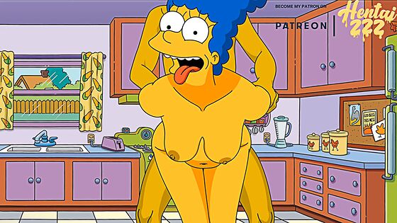 simpsons hentai marge