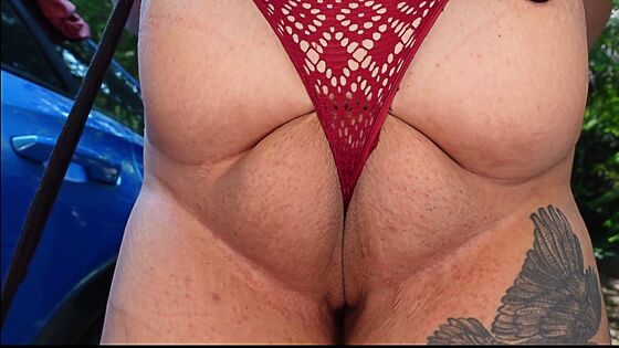 inked kinda chubby xv hub girl shows her tits and pussy