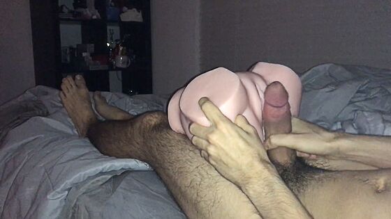 cum lube milking a cock with pussy muscles