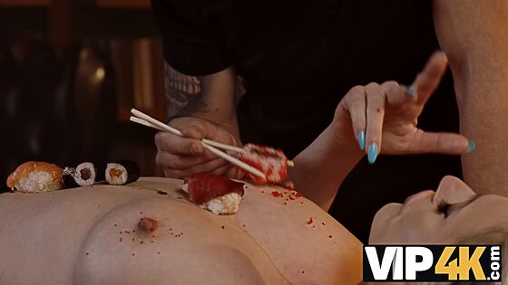 shame nyotaimori sushi porn videos