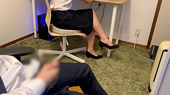 ol office cumshot