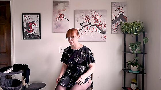tattoo girl pantyhose butt