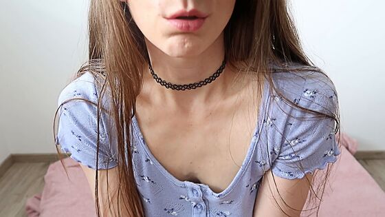 slutty pov blackmail sex in bedroom