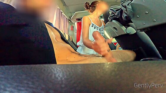 caught public bus masturbation