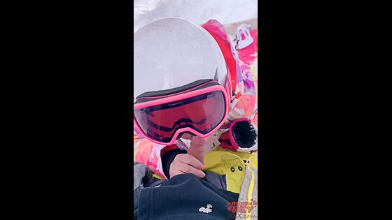 snowboard babe