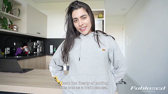 homemade spanish dirty talk cum licking pov